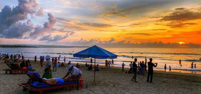 wisata pantai kuta bali