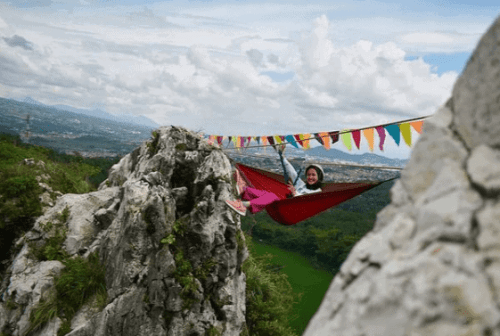 Penampakan Green Canyon Bandung yang memanjakan mata